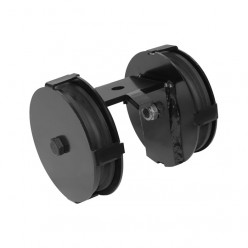 Wentex 89527 Eurotrack - Double Wheel Pulley